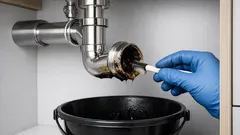 Keukenspoelbak loopt langzaam leeg? Zo maak je de sifon schoon in 13 simpele stappen