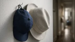 Petten en hoeden opbergen zonder kastchaos: de simpele muurhaak die werkt