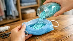 Maak in 5 minuten een geurzakje van een ongebruikt mondkapje